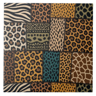 Azulejo Estampado Animal de Parche