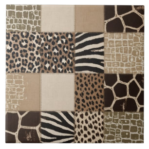 Azulejo Estampado Animal de Parche