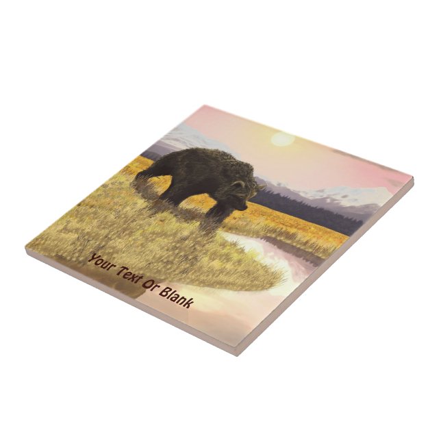 Azulejo Estanque Grizzly (Lado)