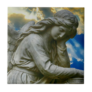 Azulejo Estatua del ángel