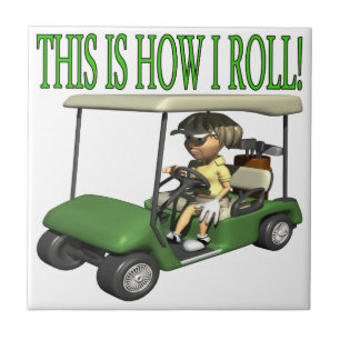 Azulejo Éste es cómo ruedo