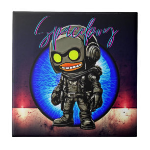 Azulejo Estética del Steampunk Urbano Retro - Fantasía de