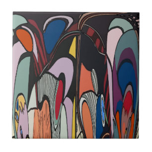 Azulejo Estilo abstracto mosaico español