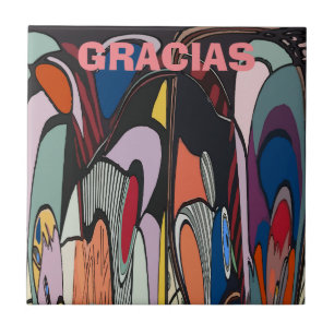 Azulejo Estilo abstracto mosaico español