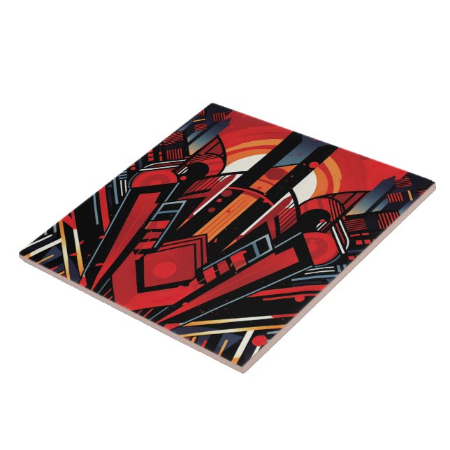 Azulejo Estilo Art Deco de Guay (Lado)