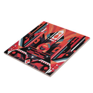 Azulejo Estilo Art Deco de Guay