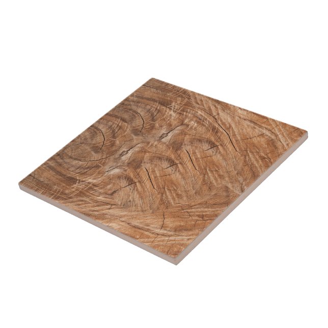 Azulejo Estilo de campo Marrón de madera Moderno (Lado)