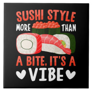 Azulejo Estilo de sushi más que un bocado