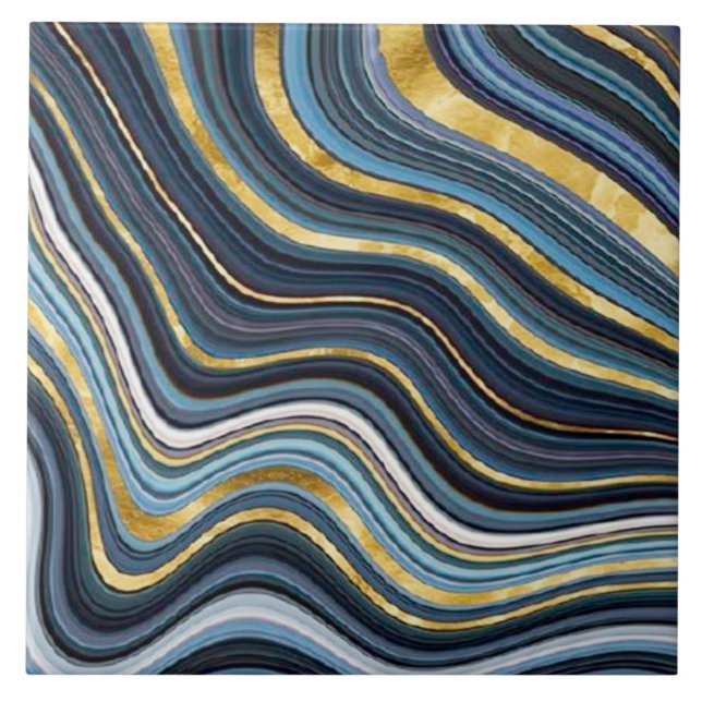 Azulejo Estilo Geode Tile Cerámico (Frente)