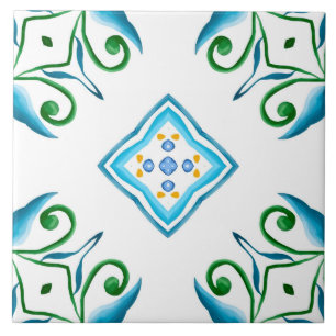 Azulejo Estilo italiano, azulejos,majolica, impresión todo