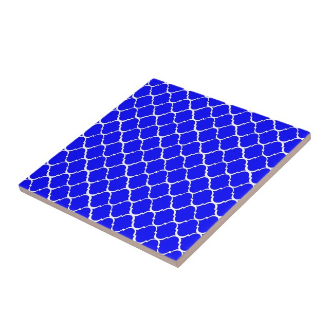 Azulejo Estilo marroquí azul (Lado)