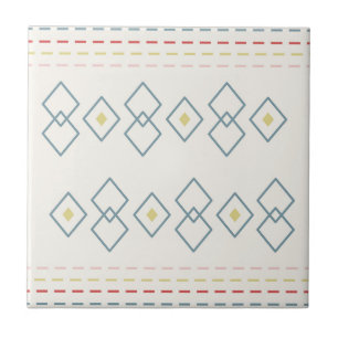 Azulejo Estilo marroquí con patrones, sabio geométrico,ama