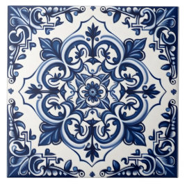 Azulejo Estilo Mediterráneo Portugués Rústico