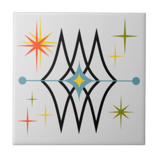 Azulejo Estilo moderno de mediados del siglo XX