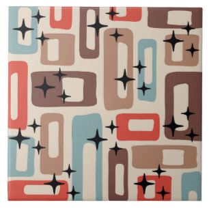 Azulejo Estilo moderno de mediados del siglo XX