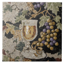 Azulejo Estilo Mosaico Romano Vino Cerámica Tile