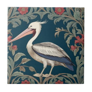 Azulejo Estilo Pelican William Morris Ave Marina del Mar d