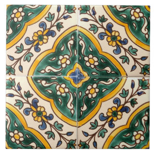 Azulejo - estilo portugués vintage