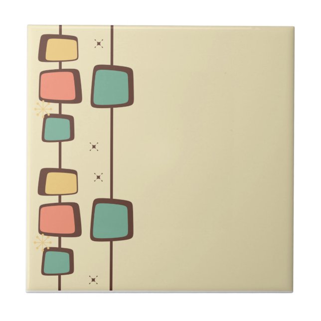 Azulejo Estilo Tile de los años 50 (Frente)