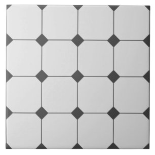 Azulejo Estilo victoriano mosaico de patrones geométricos