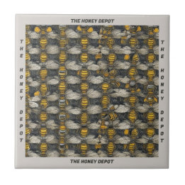 Azulejo Estilo Vintage HoneyBee Nombre de patrón Cerámica