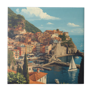Azulejo Estilo Vintage Portofino Genova Italia