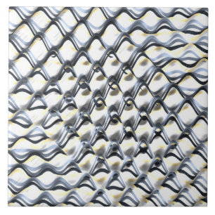 Azulejo Estilos Art Nouveau Patrón Opart