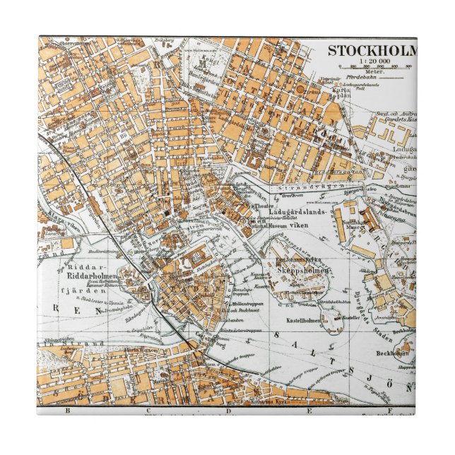 Azulejo Estocolmo (Frente)