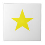 Azulejo Estrella amarilla<br><div class="desc">Estrella Amarilla Tile Cerámico. ¡Las estrellas siempre están de moda!</div>