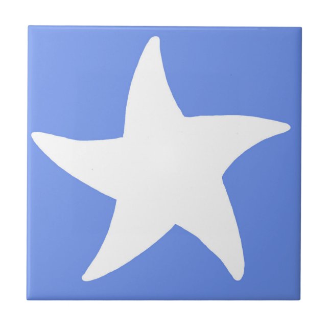 Azulejo Estrella azul del mar (Frente)