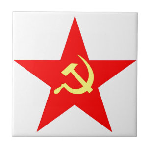 Azulejo Estrella comunista