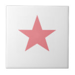 Azulejo Estrella coral<br><div class="desc">Estrella De Coral Tile Cerámico. ¡Las estrellas siempre están de moda!</div>