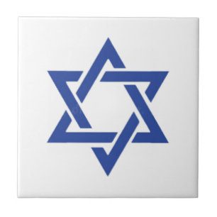 Azulejo Estrella de David Israel Premier judío