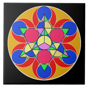 Azulejo Estrella de fuego