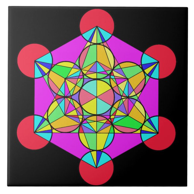 Azulejo Estrella de Kaleidoscope (Frente)
