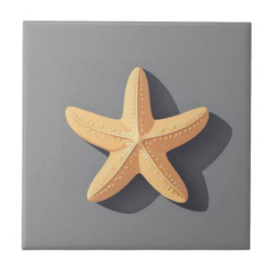 Azulejo Estrella de mar y su sombra