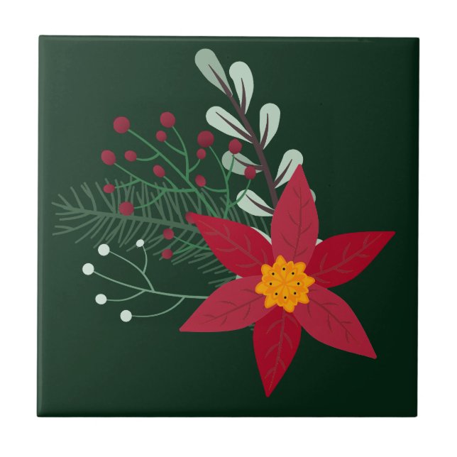 Azulejo estrella de navidades (Frente)