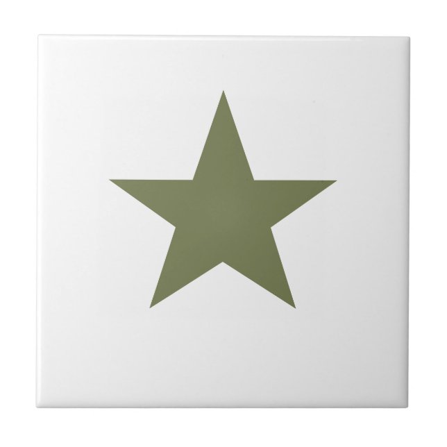Azulejo Estrella de Olive (Frente)