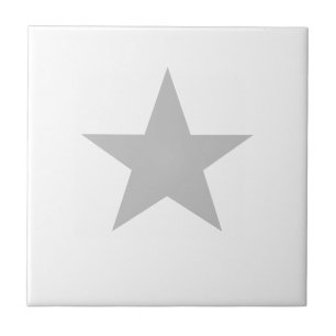 Azulejo Estrella gris