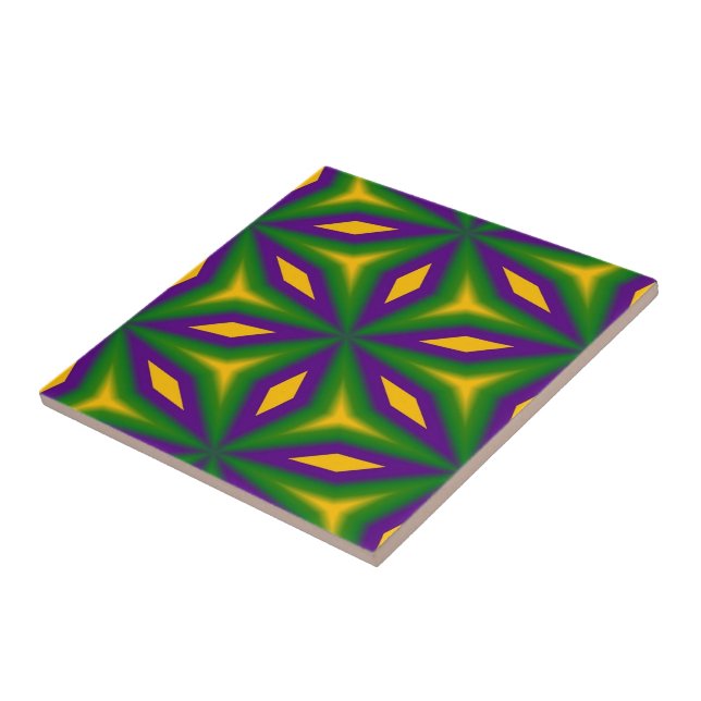 Azulejo Estrella Mardi Gras (Lado)