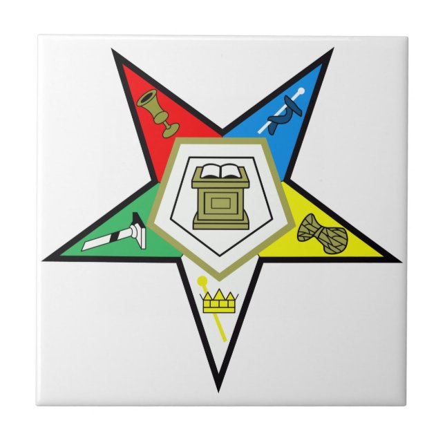 Azulejo Estrella oriental (Frente)