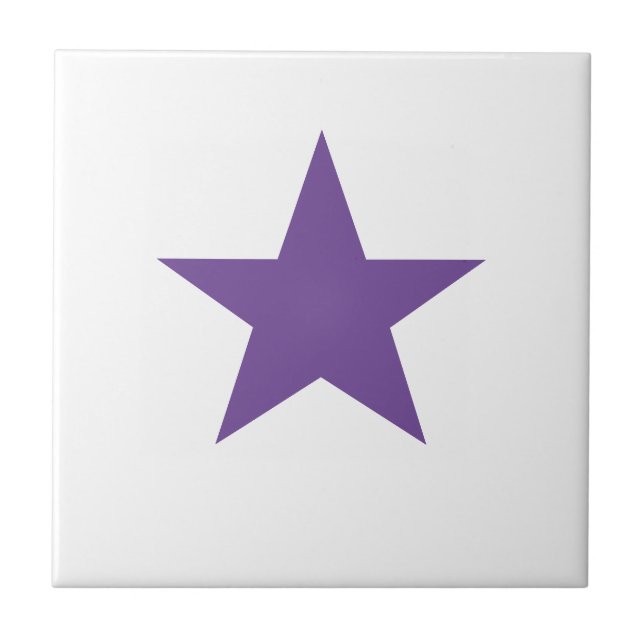 Azulejo Estrella Púrpura (Frente)