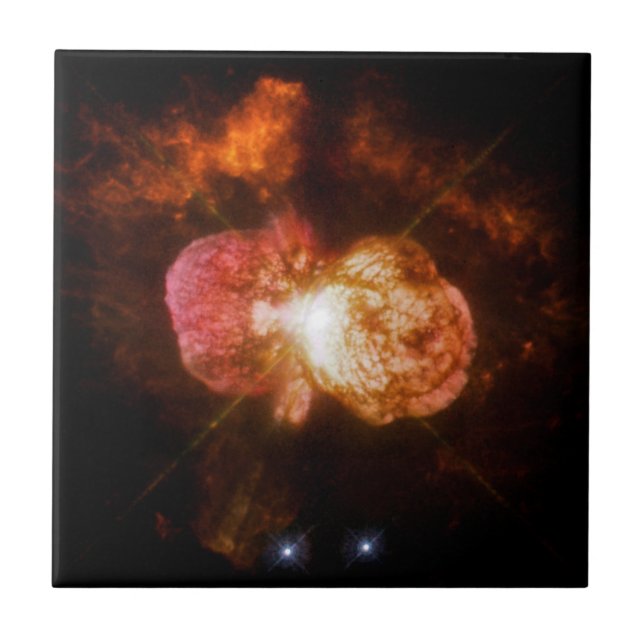 Azulejo Estrella variable Eta Carinae NASA Imagen hubble (Frente)