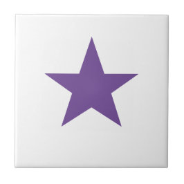 Azulejo Estrella violeta