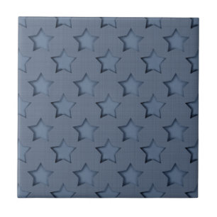 Azulejo Estrellas azules