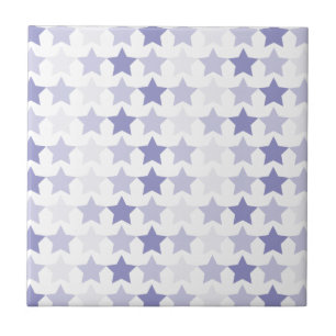 Azulejo Estrellas de Ombre Azul Patriótico