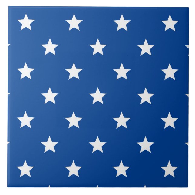 Azulejo Estrellas de pancartas en español (Frente)
