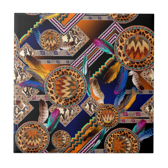 Azulejo Ethnic Pattern  (Frente)