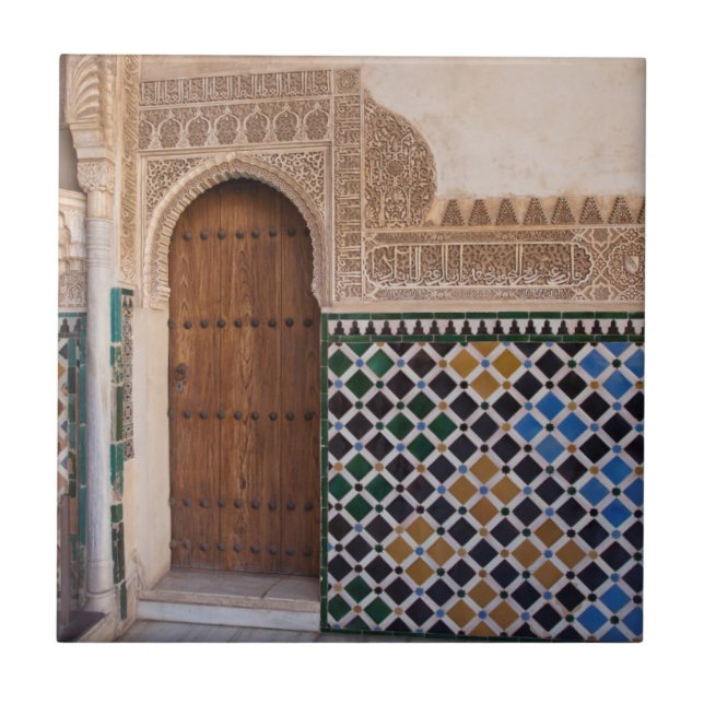 Azulejo Europa, España, Andalucía, Granada, Alhambra (Frente)