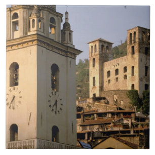 Azulejo Europa, Italia, Liguria, Dolceacqua: Riviera di